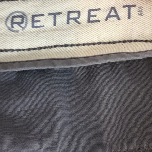 Retreat Gray Jeans Mens 40 X 32 Cotton Relaxed Fit - Picture 5 of 10